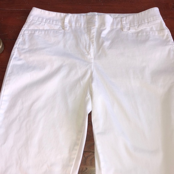 New York & Company Pants - New York and company stretch white pants size 10